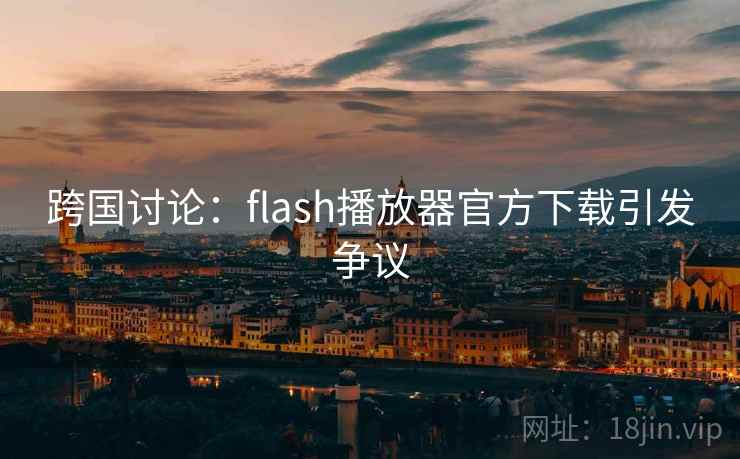 跨国讨论:flash播放器官方下载引发争议 跨国讨论:flash播放器官方下载引发争议